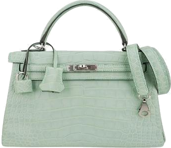 Hermès Kelly 25 Retourné Vert d'Eau
