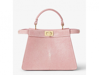 Fendi Peekaboo ISeeU Petite Rosa compact luxury handbag