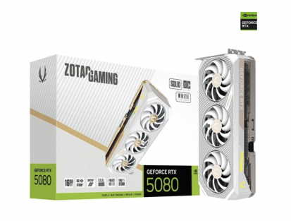 Zotac Gaming GeForce RTX 5080 Solid OC White Edition