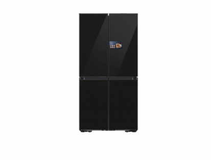 Samsung Bespoke AI RM90F67CECEF Refrigerator Black Finish American Fridge