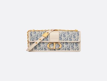 Dior 30 Montaigne East-West Shoulder Bag with Chain