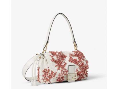 Fendi Mamma Baguette Sea Garden Coral Handbag Collection