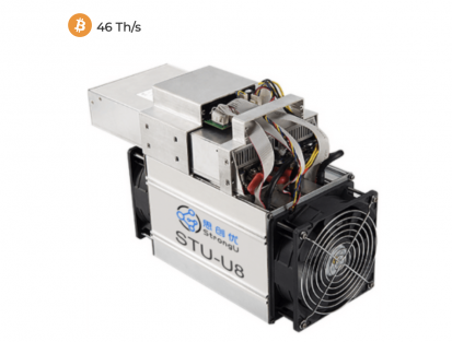 StrongU STU-U8 SHA 256 Bitcoin Miner for Bitcoin and Bitcoin Cash