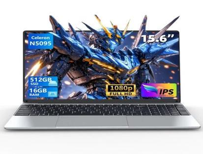 Vanwin N5095 Laptop 16GB RAM 512GB SSD Windows 11 Pro