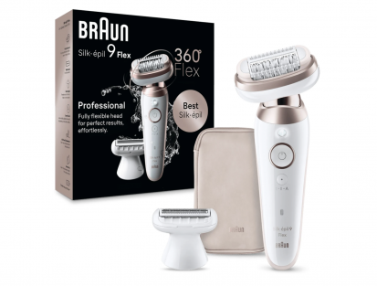Braun Silk-epil 9-030 3D Oscillating Head Epilator for Precision