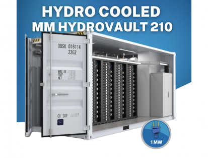 MM-Hydro Vault 210 Container for 1MW Hydro Mining Operations