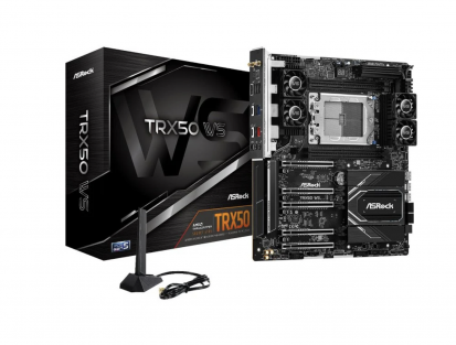 Asrock TRX50 workstation motherboard for AMD Threadripper with PCIe
