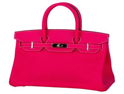Hermes Birkin Box Becerro Rosa Calfskin Pink Edition 2011