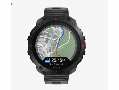 Polar Grit X2 Pro Outdoor Smartwatch with Stainless Steel Case