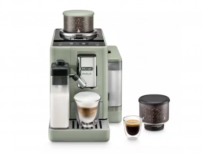 De Longhi Rivelia Jade Green superautomatic coffee machine