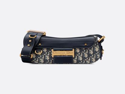 Dior Streetchic Dior Oblique Jacquard Leather Shoulder Bag