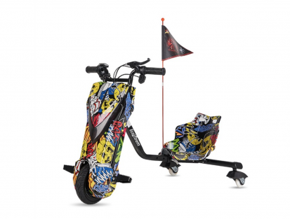 Patinete electrico drift infantil 250w con pantalla lcd