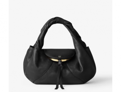 Fendi Spy Bag Small Black Leather Handbag Classic