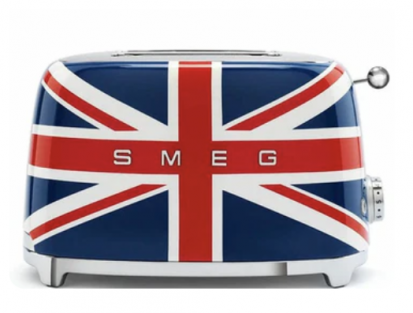 Smeg Tsf01blmeu 950W 2-Slice Black Matte Retro-Inspired Toaster