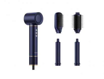 Havit HD634 Ionic Hair Dryer in Blue Compact Design
