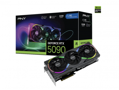 PNY GeForce RTX 5090 ARGB Overclocked Triple Fan