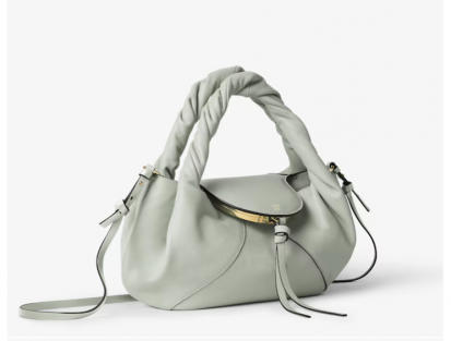 Fendi Spy Small bag in green matcha leather