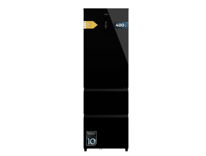 Cecotec Bolero CoolMarket Combi FD 400 Fridge Black Glass