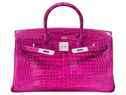 Hermes Birkin 30 Diamonds and Gold Edition in Crocodile Porosus