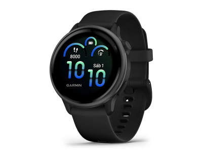 Garmin Vivoactive 6 smartwatch with AMOLED display and health features