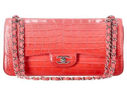 Chanel Jumbo Aligator Timeless Luxury Handbag Exotic Leather