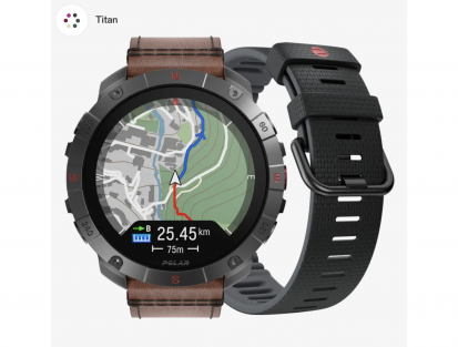 Polar Grit X2 Pro Titan Premium Outdoor Smartwatch