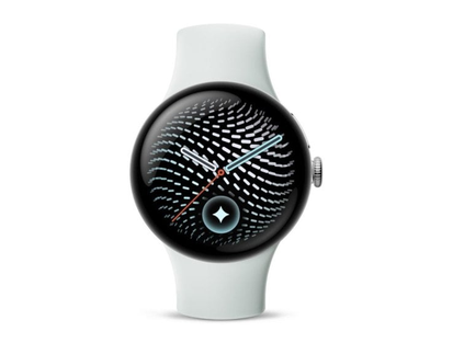 Google Pixel Watch 5 Bluetooth GPS NFC 41mm Silver Band Grey S/M