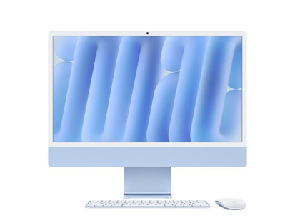 CPU Apple iMac 24" M4, 10 core CPU/10 GPU, 32 GB, SSD da 2 TB, rosa, vetro con nanotexture + tastiera numerica Touch ID e Trackpad