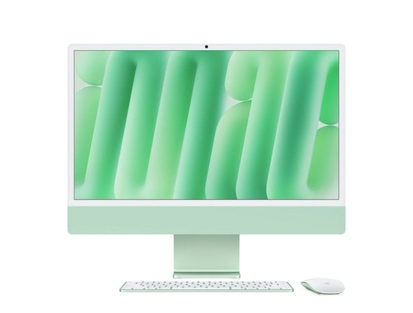CPU Apple iMac 24" M4, 10 core CPU/10 GPU, 16 GB, SSD da 512 GB, verde