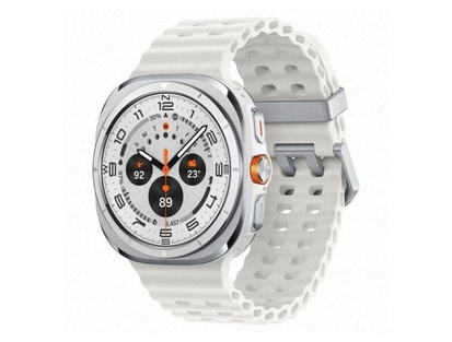 Samsung Galaxy Watch Ultra · 47 mm · LTE/GPS · White titanium · White band