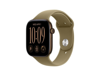 Apple Watch Series 12 GPS 46mm Aluminium Dark Bronze / Band Sport Olive M/L