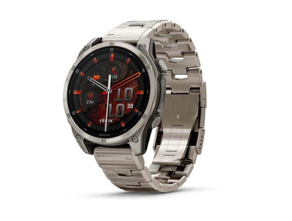 Garmin fēnix 8 AMOLED Sapphire·47 mm·Bluetooth/GPS·titanyum·titanyum bilezik·tek beden