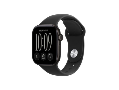 Apple Watch Series 12 GPS + Cellular 42mm Aluminium Black / Band Sport Black S/M