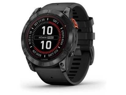 Garmin fēnix 7X Pro Solar GPS NFC 51 mm MIP grey, black band