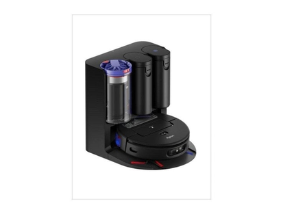 Robot aspirapolvere e lavapavimenti Dyson Spot+Scrub Ai con stazione, nero