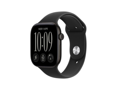 Apple Watch Series 12 GPS + Cellular 46mm Aluminium Black / Band Sport Black M/L