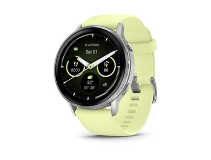 Garmin Venu 4 GPS Bluetooth 45 mm AMOLED yellow, silicone
