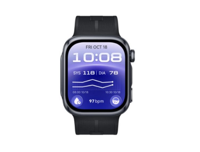 Huawei Watch D3 Bluetooth NFC 40 mm black, leather band