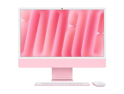 CPU Apple iMac 24" M4, 8 core CPU/8 GPU, 24 GB, SSD da 1 TB, rosa + tastiera numerica Touch ID e Trackpad