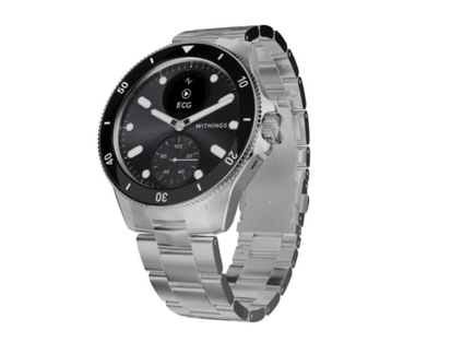 Withings ScanWatch Nova Bluetooth connected GPS 42 mm black, steel