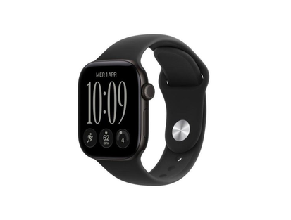 Apple Watch Series 12 GPS 42 mm black aluminium, black Sport S/M