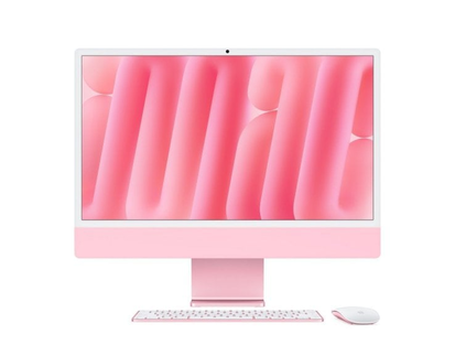 CPU Apple iMac 24" M4, 10 core CPU/10 GPU, 24 GB, SSD da 512 GB, rosa