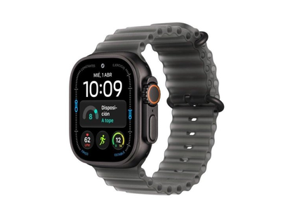 Apple Watch Ultra 4 GPS + Cellular 49mm siyah titanyum / kayış Ocean siyah tek beden