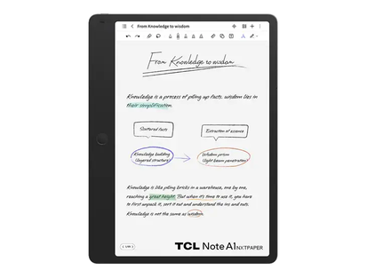 TCL Note A1 NXTPAPER · 11.45 pollici · 8 GB RAM / 256 GB · Wi-Fi · grigio