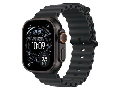Apple Watch Ultra 3 GPS + Cellular 49 mm siyah titanyum, siyah Ocean