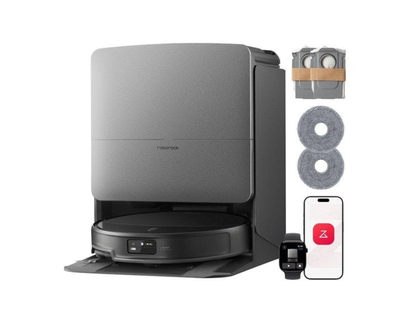 Robot aspirapolvere e lavapavimenti Roborock Saros 20 Set con stazione