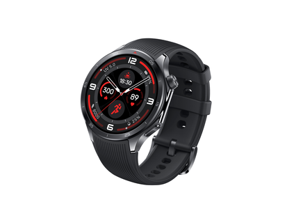 OnePlus Watch 3 GPS NFC AMOLED 46 mm Obsidian Titanium, black band