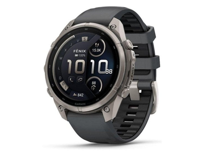 Garmin fēnix 9 Pro inReach LTE 47 mm titanyum gri, silikon