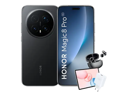 HONOR Magic8 Pro 512 GB / 12 GB RAM — Negro (pack)