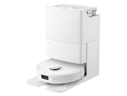 Robot aspirapolvere e lavapavimenti Roborock Qrevo MaxV con stazione, bianco
